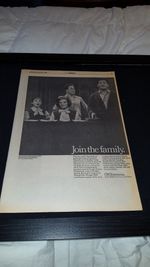 Make Room For Daddy Rare Original 1968 Promo Poster Ad Framed!