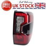 Right O/S Halogen Rear Tail Light Brake Lamp W/O BLIS For Ford Ranger 2020-2025
