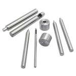 1.5mm-40mm Eyelet Punch Die Tool Set for Leather Craft Clothing Grommet Banner