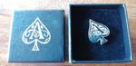 Ace Of Spades Armand De Brignac Pin Badge Lapel Pin Rare in Custom Made Box NEW