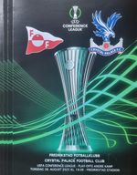 2025 FREDRIKSTAD v CRYSTAL PALACE UEFA CONFERENCE LEAGUE PLAY-OFFS PROGRAMME