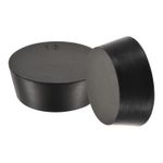 Rubber Tapered Sewer Drain Plug Bottle Stopper Bungs 58mm to 68mm Solid Black