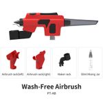 ​DSPIAE PT-AB Wash-Free Airbrush Set for Model Spray Coloring Hobby DIY Tool