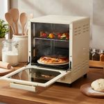 Electric Fryer 15L Knob Control Oven Roast Visual Oil Free Healthy Cooker Timer