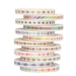 12 Rolls Set Washi Tape Scrapbooking Paper Adhesive DIY Children Heart Star 5MM