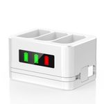 For Ring Dual Battery Charger with Clear LED Status and Type C Compatibility