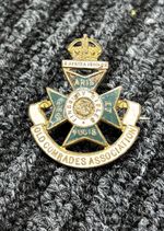 Finsbury Rifles Old Comrades Association Badge