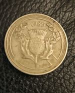 1986 Special edition Two Pound coin, Elizabeth II , Commonwealth  Games Coin.