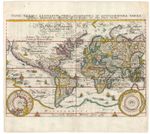 1646 Merian' Fascinating World Map 'Nova Totius Terrarum Orbis…'