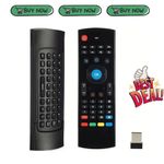 MX3 2.4G Wireless Remote Control Keyboard Air Mouse for MXQ Android XBMC TV Box