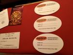 3 Gretsch Brooklyn Oval Label REPRO Vintage Model Serial White Guitar Label Set