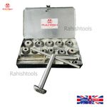 Engine Valve Seat High Carbon Steel Face HCS Cutter  Set  15 Pcs Uk RAHISHTOOLS