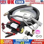 550W Diesel Transfer Pump Electric Fuel Oil Dispenser Self-Priming + Nozzle Hose