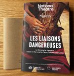 Lesley Manville LES LIAISONS DANGERUSES Programme National Theatre Aidan Turner