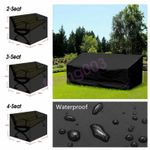HEAVY DUTY WATERPROOF GARDEN OUTDOOR 2, 3, 4 SEATER BENCH SEAT COVER UK NEW