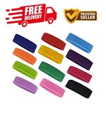 15 Colours Sports Sweatbands Wristband Headband Tennis Squash Badminton GYM Yoga