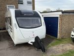 Swift Ace Diplomat 2015 Caravan, Fixed Island Bed, Excellent Condition.