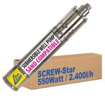 4" ELECTRIC 550W SUBMERSIBLE DEEP WELL BOREHOLE WATER PUMP FOR GARDEN USE