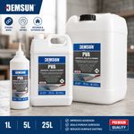 PVA Adhesive Primer Sealer Bonding Agent 5L & 25L Plaster Concrete Wood