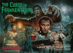 THE CURSE OF FRANKENSTEIN 1957 4K Quad poster print 30x40" Peter Cushing FREEP&P