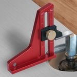 Woodworking Depth Gauge 0-50mm Dual Scale Precision Tool Easy Router Table Saw