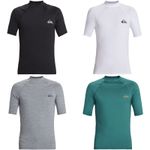 Quiksilver Mens Everyday Short Sleeve UV Protect Surf Surfing Rash Guard Vest