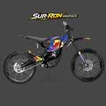 Surron Light Bee Graphics Kit Wrap Sticker Kit Blue Black Sur-Ron Red Bull 3M