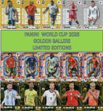 Panini Adrenalyn XL World Cup 2026 Golden Baller & PREMIUM Limited Edition cards