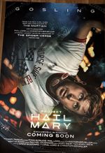 Project Hail Mary One Sheet Poster Uk Cinema Original