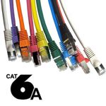 Cat6a Internet Cable FAST SSTP Shielded RJ45 Network Ethernet Gaming 10GB LOT
