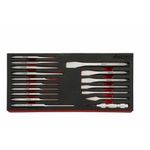 Punch and Chisel Set 17 Piece Hardened Steel - BOXO BX250-R – With Free Postage