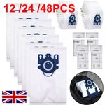 For Miele Hoover Bags GN 3D Efficiency Vacuum Cleaner Dust & Filters C2 C1 C3 UK