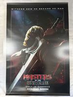 MASTERS OF THE UNIVERSE – ORIGINAL UK ONE SHEET CINEMA POSTER – 27 X 40 – ROLLED