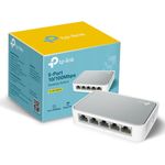 New and Genuine TP-Link TL-SF1005D 5-Port 10/100 Mbp Desktop Ethernet Switch/Hub