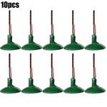 10 Piece Pack of LED Ceiling Lamps for OO HO Scale Model Railway Layouts