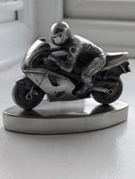 RESIN CAST PEWTER MODEL MOTORCYCLE. Compulsion GALLERY.