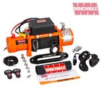 WINCHMAX 13500lb RATING 12V ARMOURLINE ROPE WIRELESS WINCH - [ SKU 1017 ]