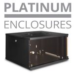Platinum Enclosures 6U 450mm deep Wall Mounted or Floor Standing Data Cabinet