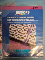 Clear Archival Storage Sheets for Mounted 35mm Slides - 20 Sheets - Acid Free