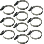 US PRO 10PC 20-32mm Hose Clamps Jubilee Clips Zinc Plated Steel