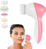Cleansing Brush, 5 in 1 Face Massage, Exfoliant, Makeup Remover,
