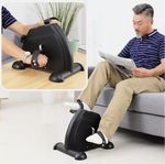 New Portable Mini Exercise Bike Pedal Exerciser Arm Leg Cycle Machine Resistance