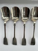 Nevada Silver D&A Dessert Spoons Set of 4 Vintage Excellent Condition