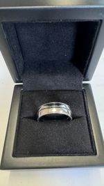 77 Diamonds London, Satin Finish Platinum (950) Wedding Band, Satin Finish