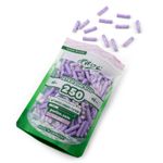 Purize Purple Carbon Activated Extra Slim Filter Tips Charcoal Roach - 250 Pack