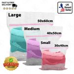 Zipped Laundry Wash Bags Mesh Washing Lingerie Bra Underwear Washing Clothes