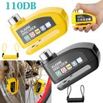Motorcycle Scooter Bike Alarm Disc Lock Anti theft Brake Lock 100-110DB Loud