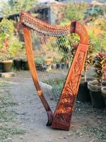 22 Strings Harp Irish Folk Musicals Instrument Harp Celtic Rosewood Lever Harps
