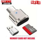 USB C to Micro SD SDXC TF Card Reader Type C Adapter USB/TF/Micro SD OTG✅UK