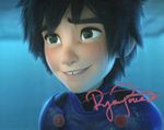 RYAN POTTER SIGNED PHOTO BIG HERO 6